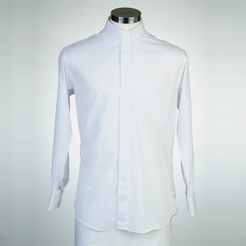 오메가 셔츠 흰색 - 목회자셔츠