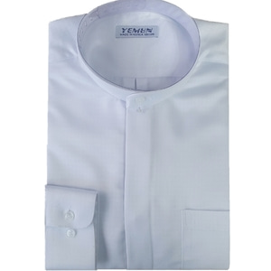 예문목회자셔츠 - 차이나겨울용 쟈가드(흰색)