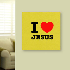 [말씀액자] I Love Jesus